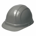 Omega II Cap Hard Hat w/ 6 Point Mega Ratchet Suspension - Silver